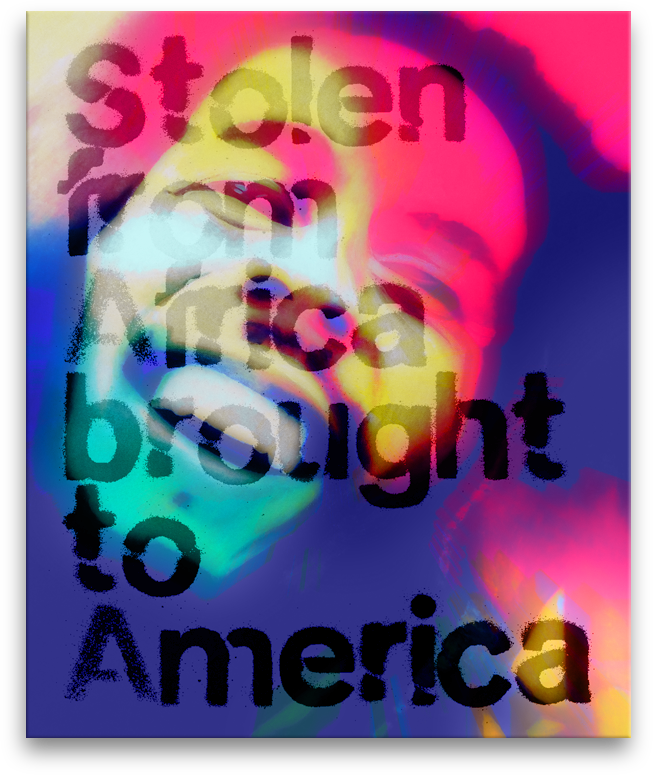 Bob Marley stramashed digital artwork