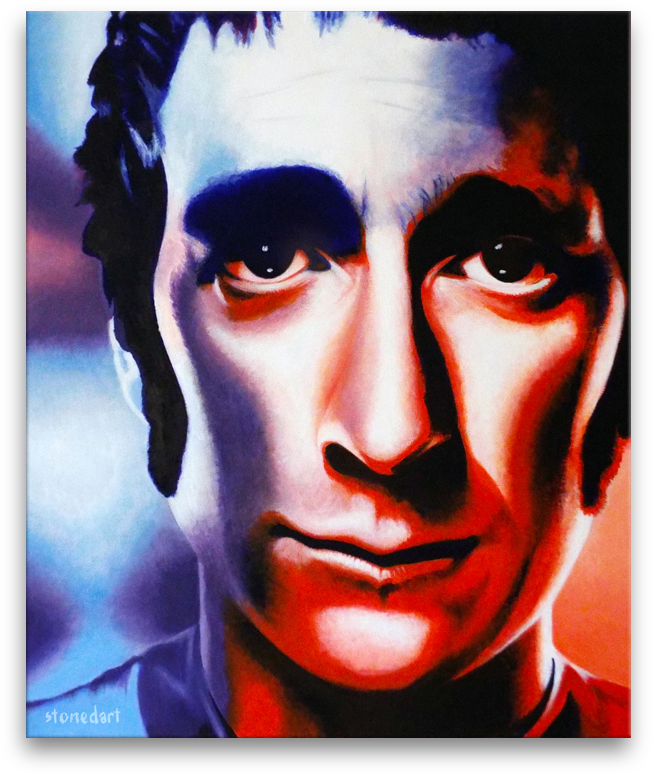 Bradley Wiggins original painting art