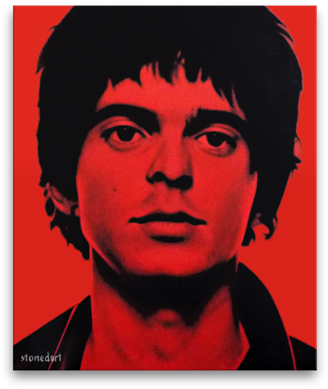 JJ Burnel original painting art