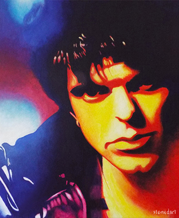 JJ Burnel painting art