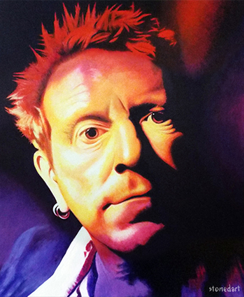 John Lydon painting art