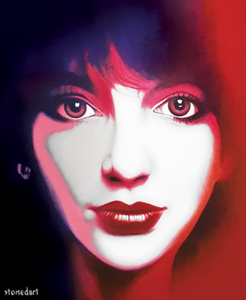 Kate Bush painting art