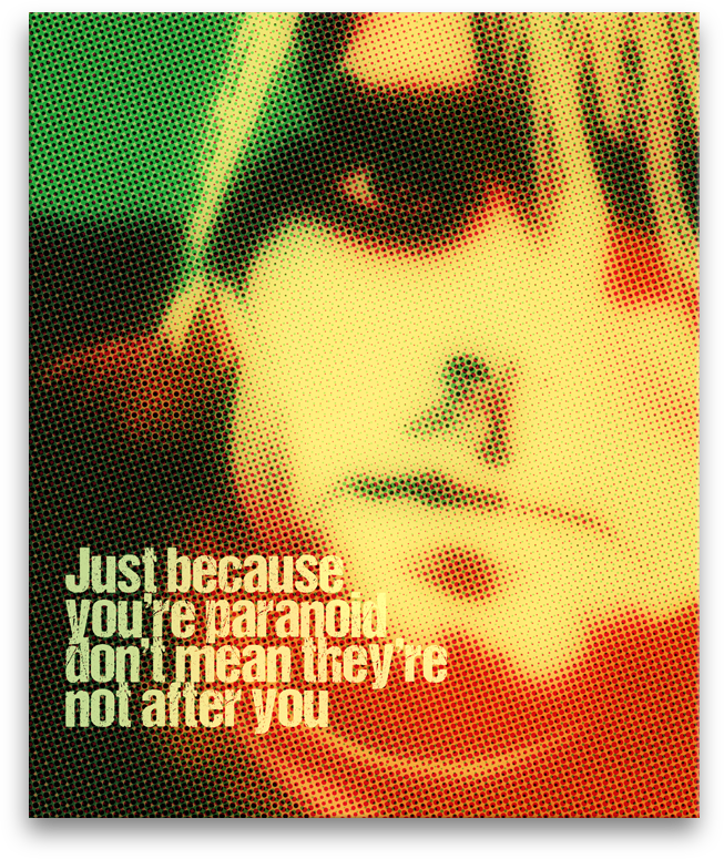 Kurt Cobain stramashed digital artwork