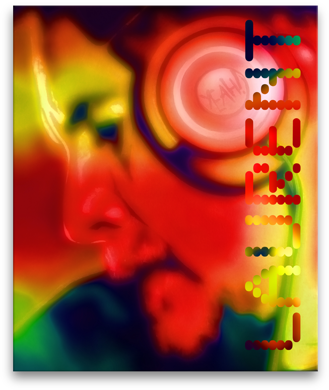 Laurent Garnier stramashed digital artwork