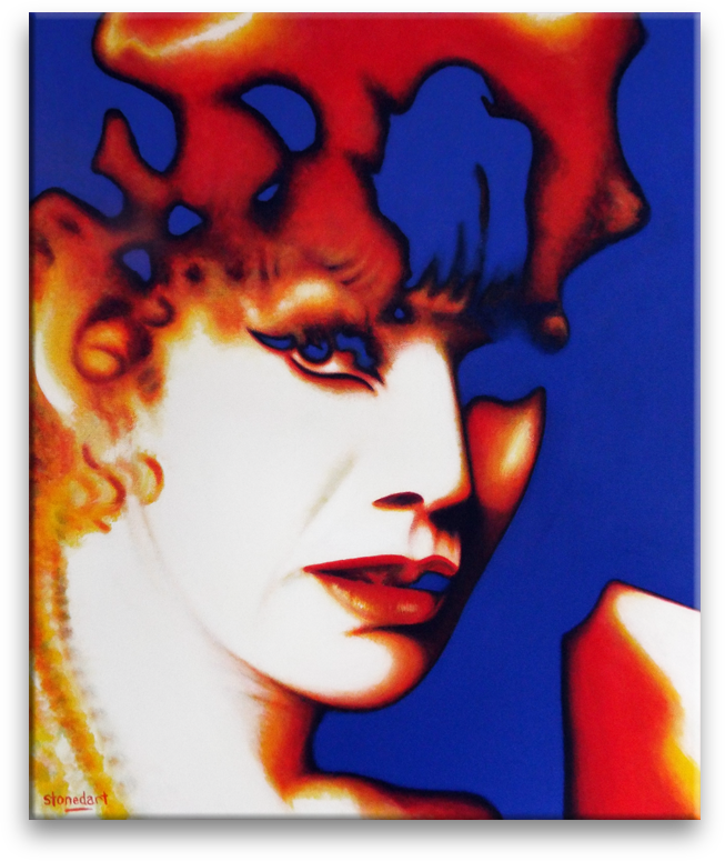Poison Ivy original painting art